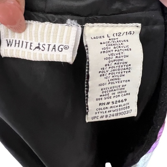 Vintage White Stag Patchwork Jacket - Picture 5 of 5